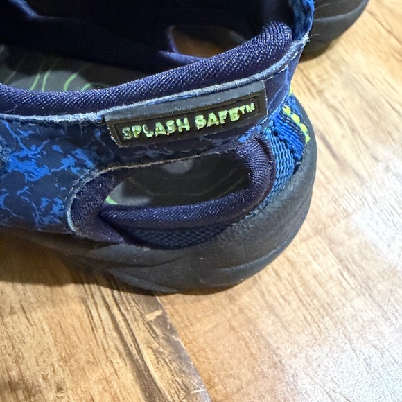 M.A.P. by Jambu kids' water sandals splash safe velcro close blue 13 month - Picture 6 of 10